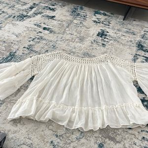 Max studio beige Blouse. Size XS